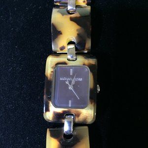 Michael Kors Faux Tortoise Shell Watch